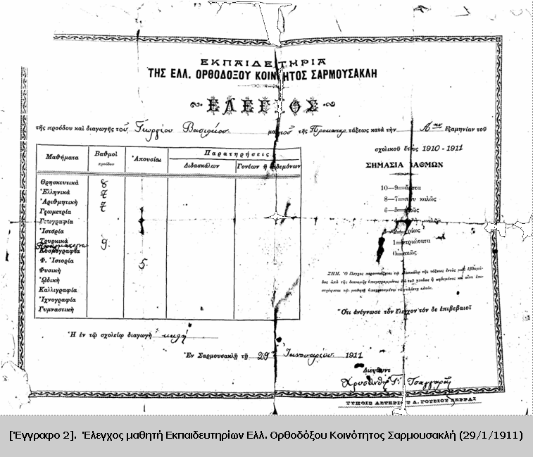  Η εκπαίδευση στην Πεντάπολη Ν. Σερρών
